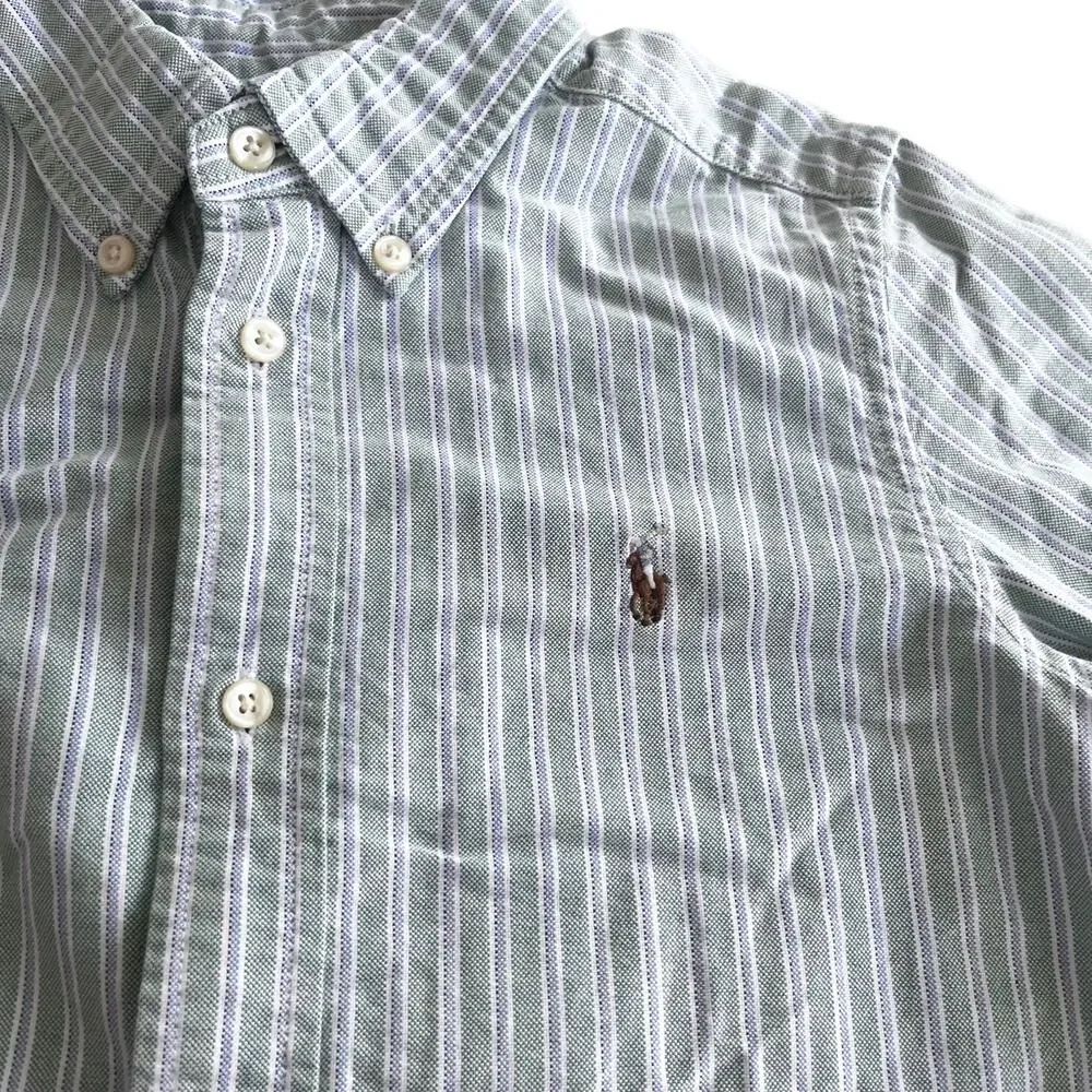 Ralph Lauren boys striped oxford shirt size 6